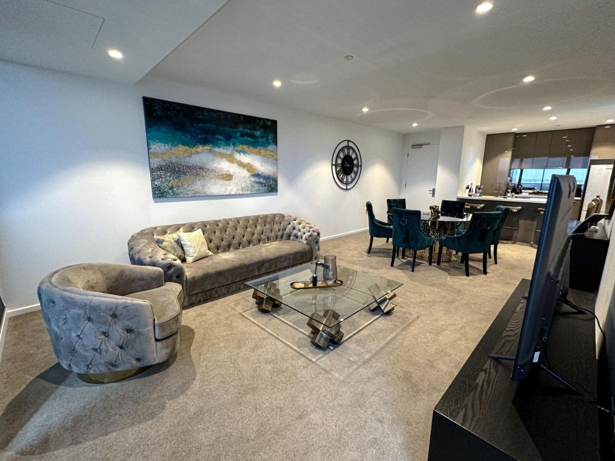Deluxe 3 Bedroom Apartment In Southbank Melbourne Eksteriør bilde