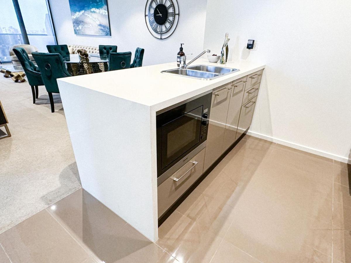 Deluxe 3 Bedroom Apartment In Southbank Melbourne Eksteriør bilde