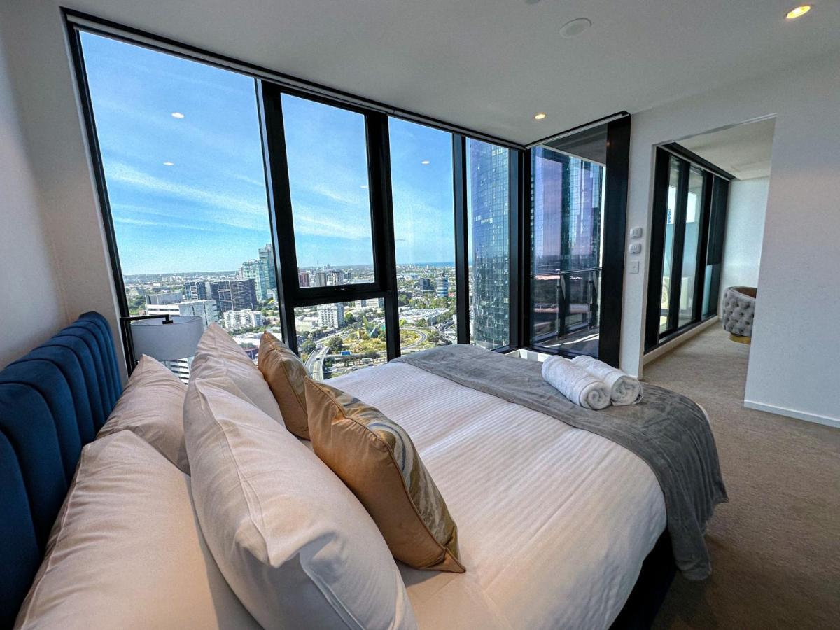 Deluxe 3 Bedroom Apartment In Southbank Melbourne Eksteriør bilde